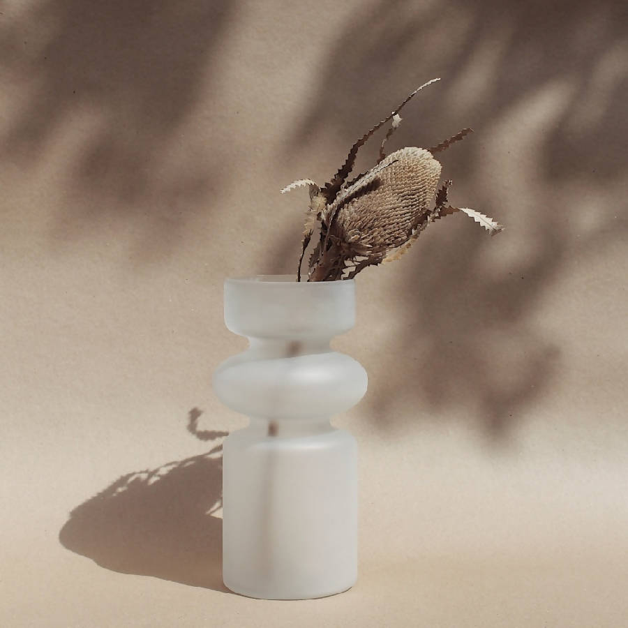 Iris Glass Vase - Aura Home DecorDC-Powered by PeopleAura Home Decor