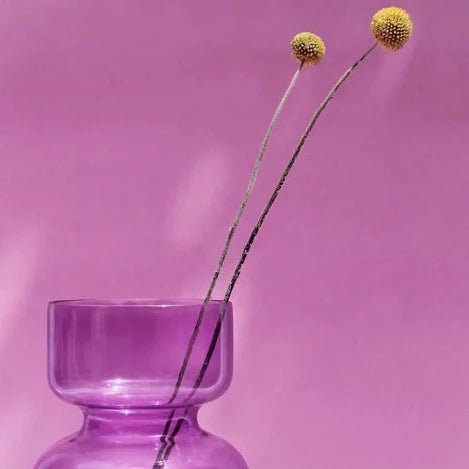 Iris Glass Vase - Aura Home DecorDC-Powered by PeopleAura Home Decor